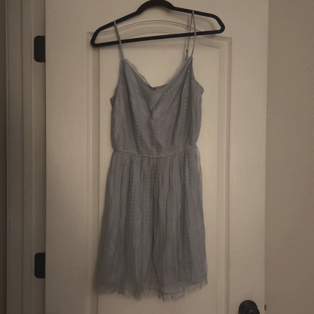 Light Blue Lace Dress